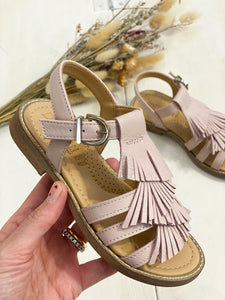 DIANETTI sandalo bimba in pelle rosa chiaro
