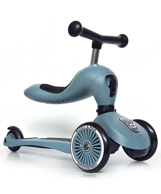 SCOOT AND RIDE monopattino-triciclo blu