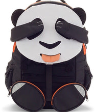 Carica l&#39;immagine nel visualizzatore di Gallery, Zainetto panda per la scuola materna - Eco-Friendly - consigliato da 3 a 5 anni - pratico anche per le uscite con mamma e papà - spalline regolabili - cintura torace - imbottitura posteriore - strisce riflettenti  
